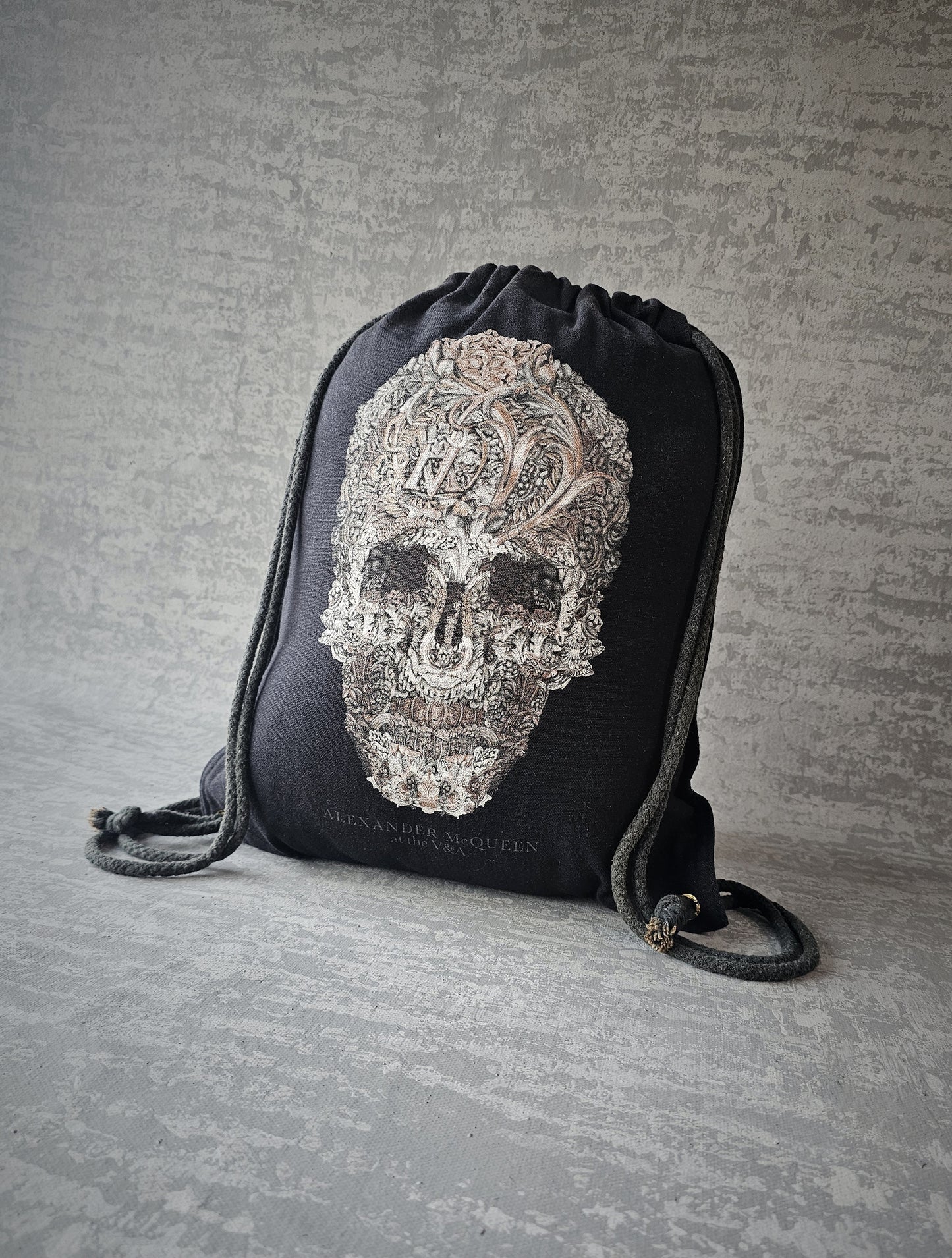 ALEXANDER MCQUEEN V&A Limited 2015 Draw String Backpack