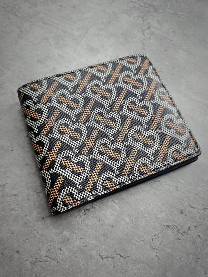 BURBERRY Monogram-Print Bi-Fold Wallet