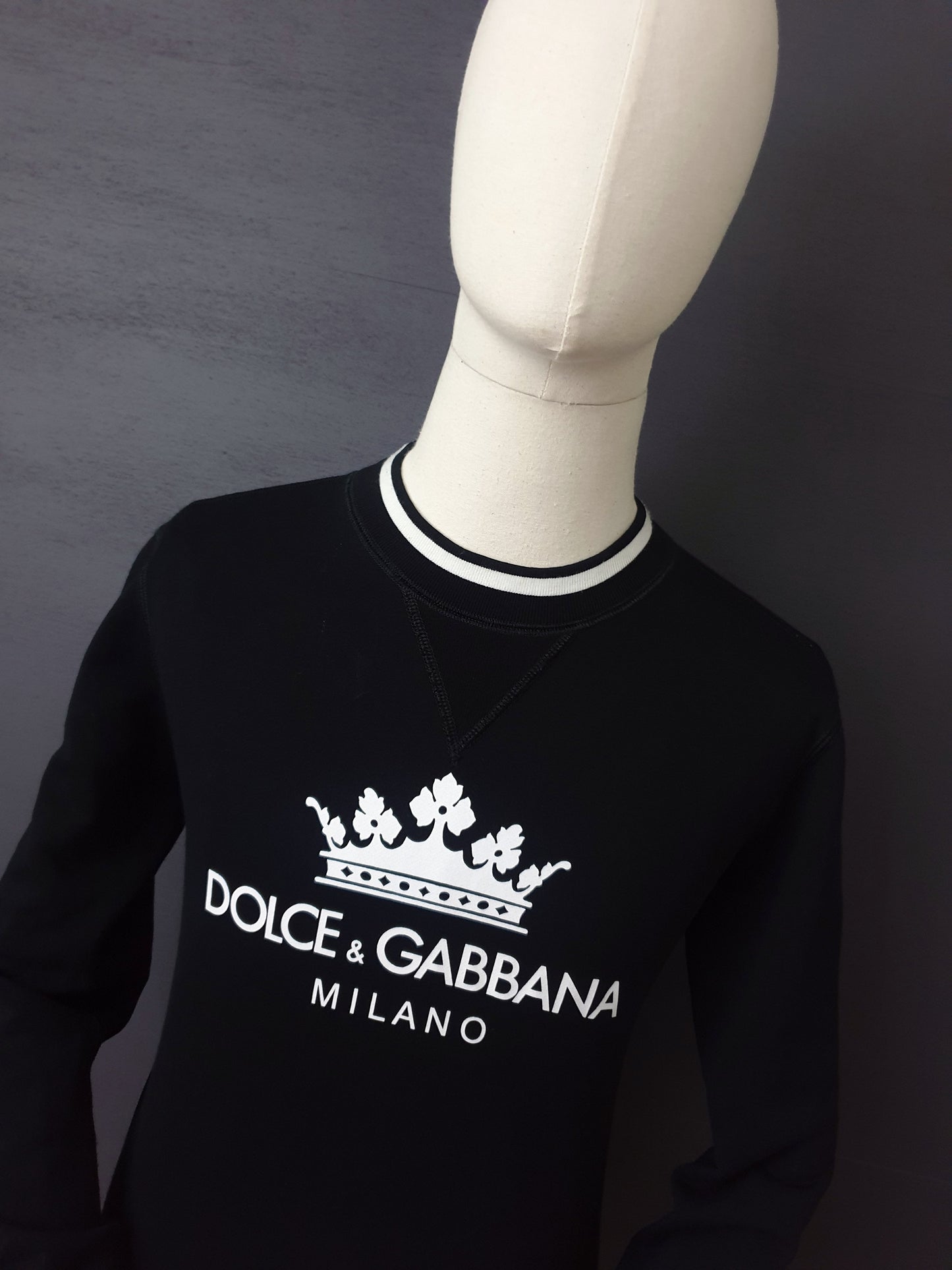 DOLCE & GABBANA Crown "Millennials" Sweatshirt