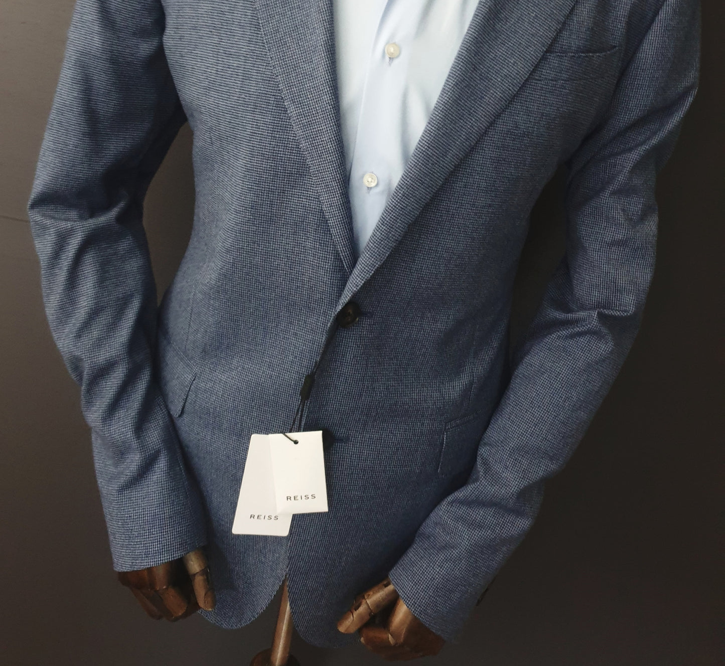 REISS Ben-SB 2B notch micro pup Formal Jacket