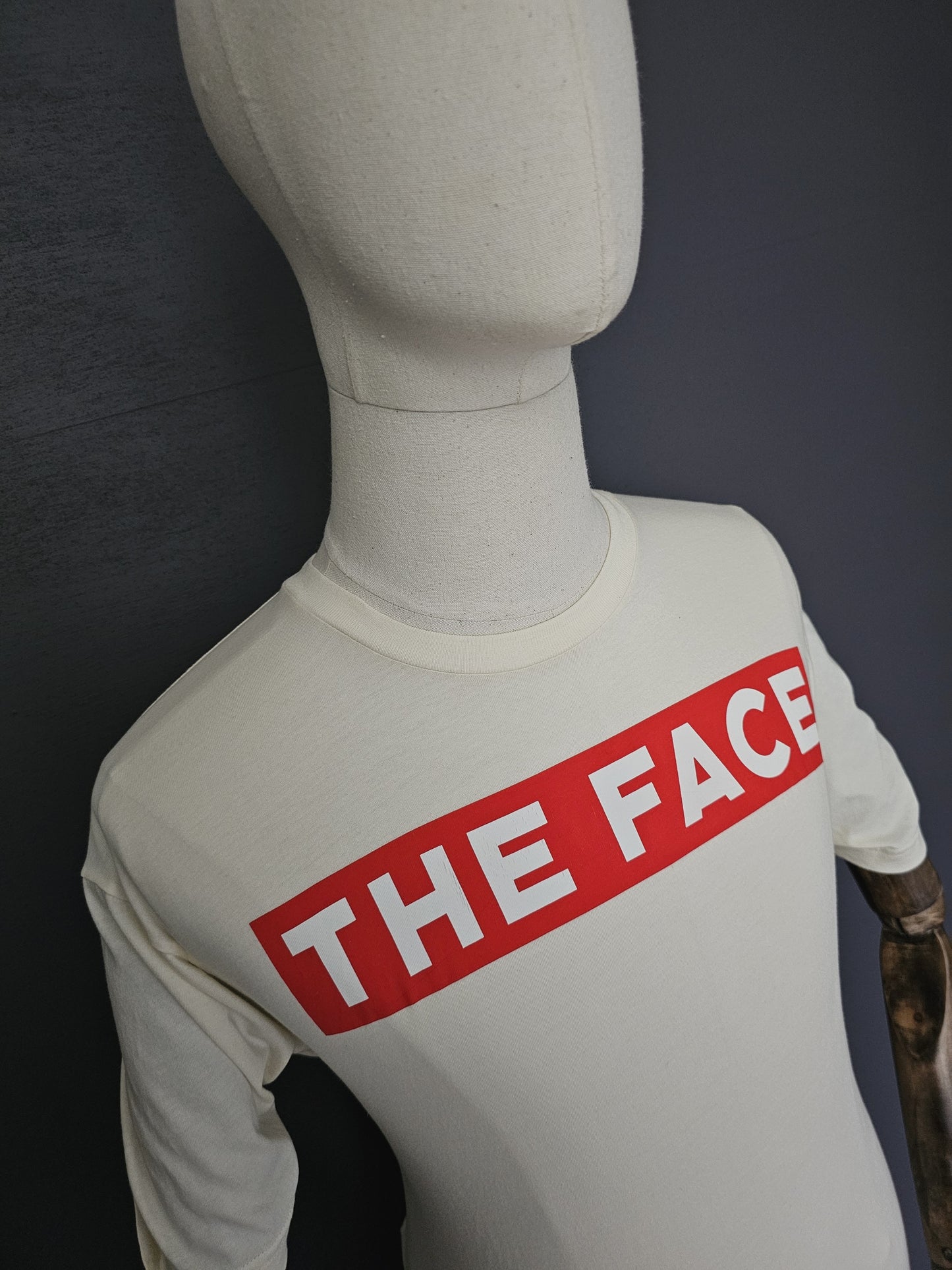 GUCCI "The Face" Oversized Crew Neck T-Shirt