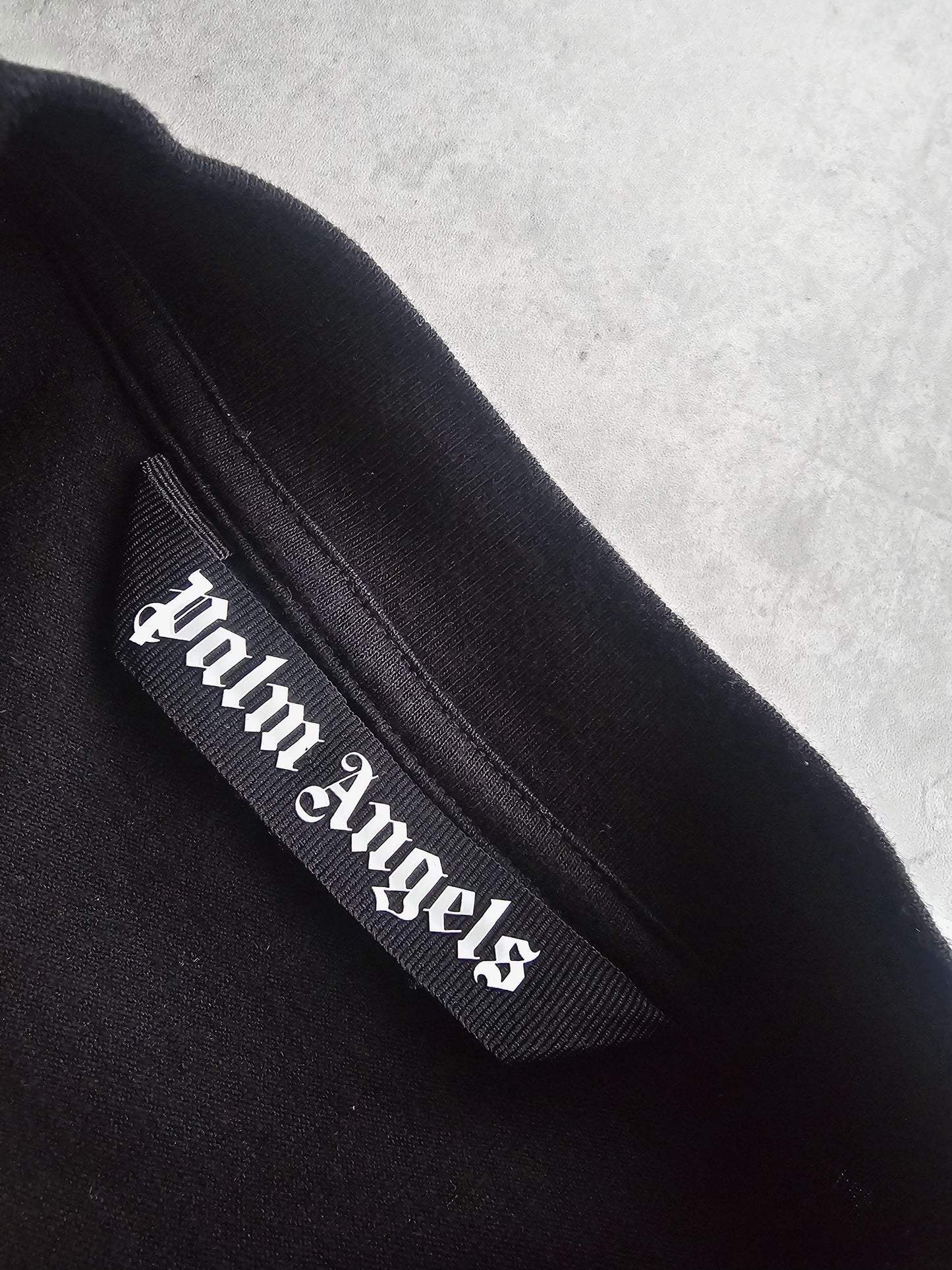 PALM ANGELS PALM Gothic Reflective Logo T-Shirt