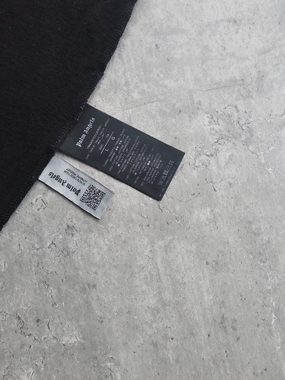 PALM ANGELS PALM Gothic Reflective Logo T-Shirt