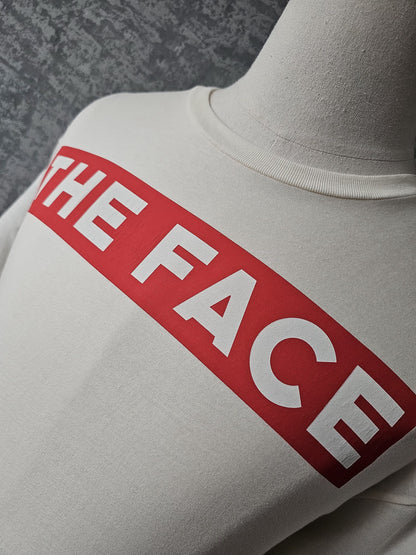 GUCCI "The Face" Oversized Crew Neck T-Shirt