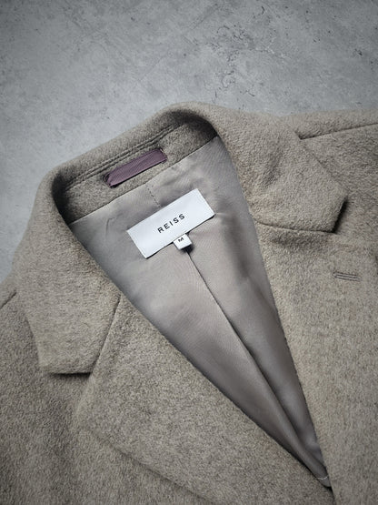 REISS Gable Wool Blend Epson Overcoat