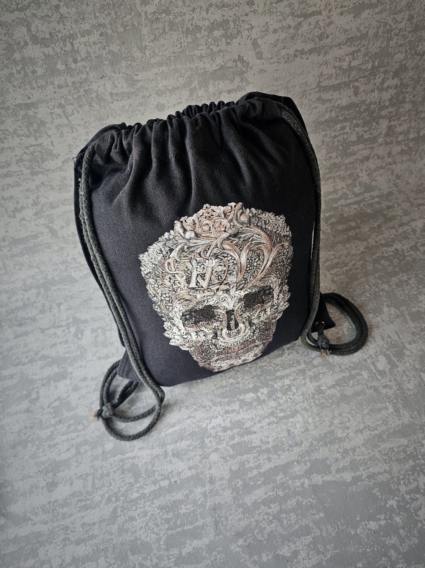 ALEXANDER MCQUEEN V&A Limited 2015 Draw String Backpack