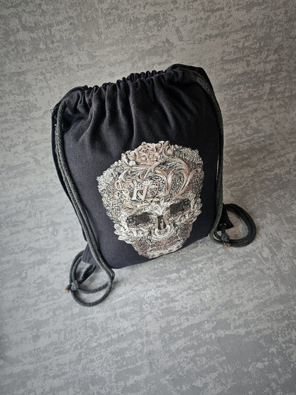 ALEXANDER MCQUEEN V&A Limited 2015 Draw String Backpack