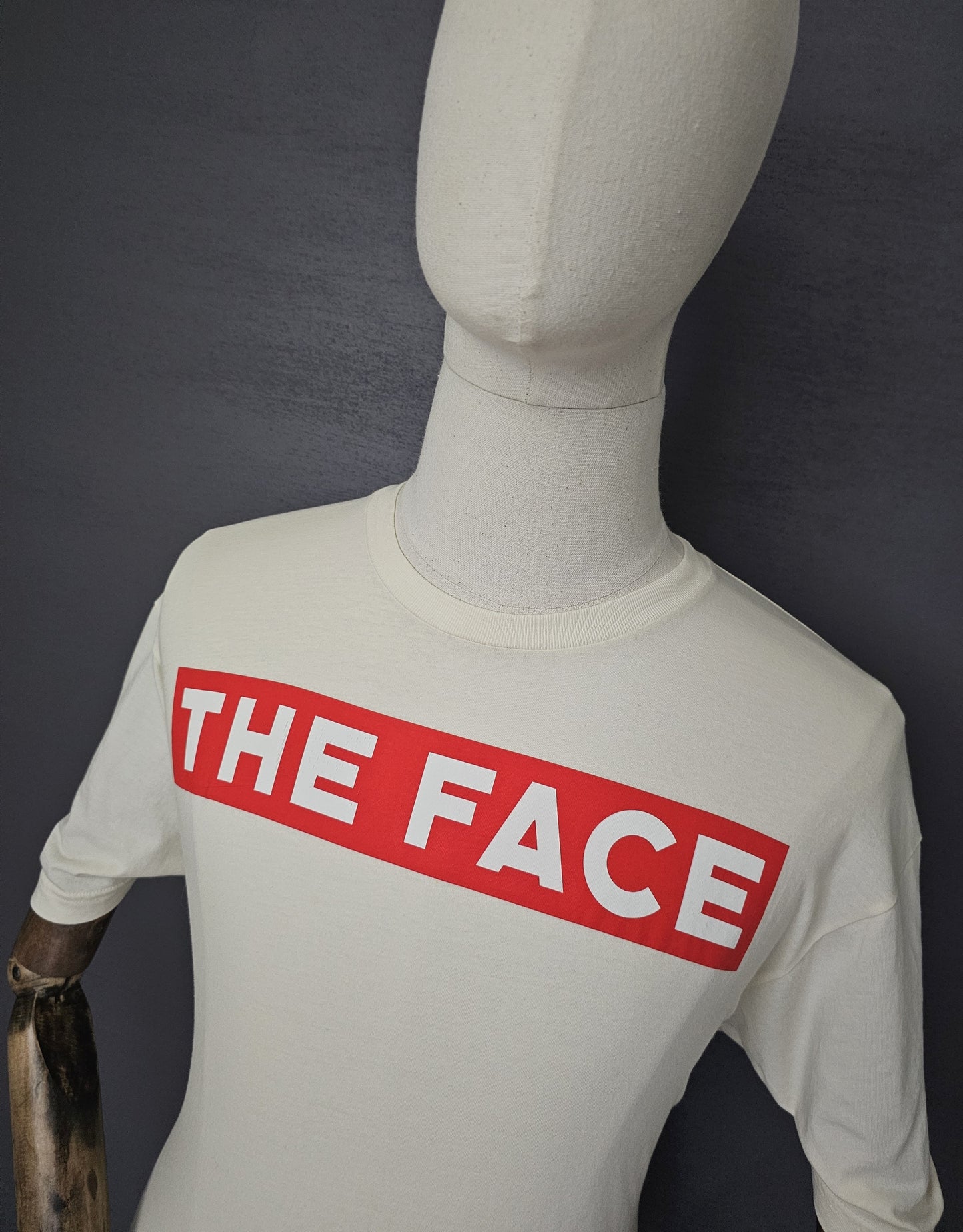 GUCCI "The Face" Oversized Crew Neck T-Shirt