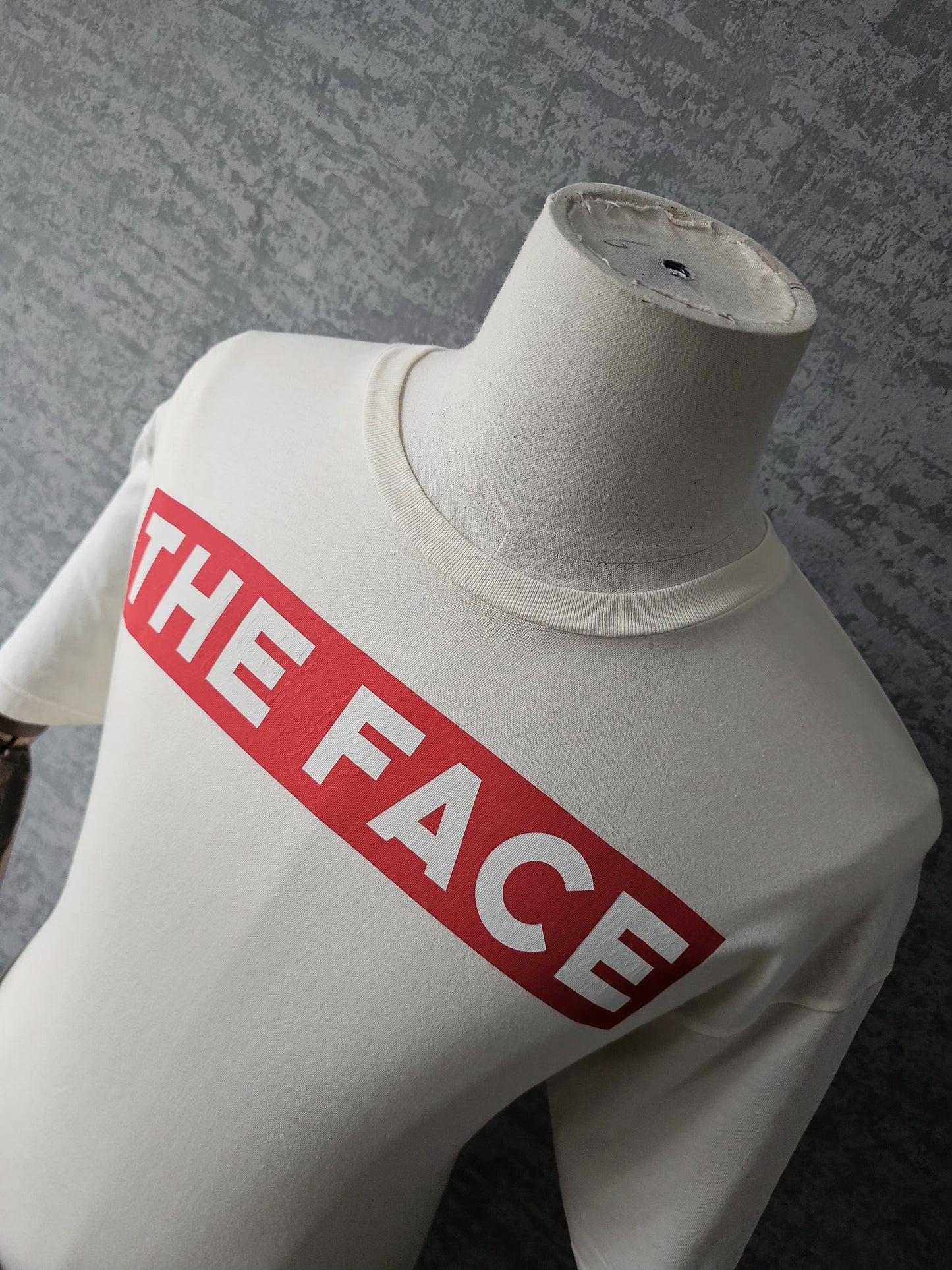 GUCCI "The Face" Oversized Crew Neck T-Shirt