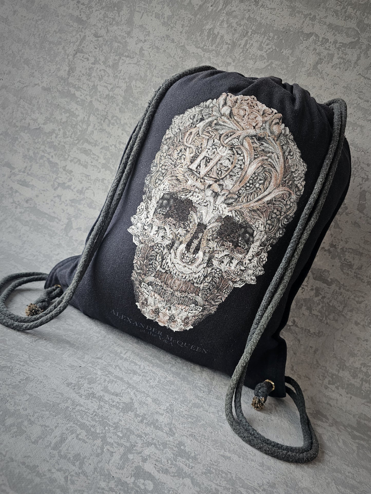 ALEXANDER MCQUEEN V&A Limited 2015 Draw String Backpack