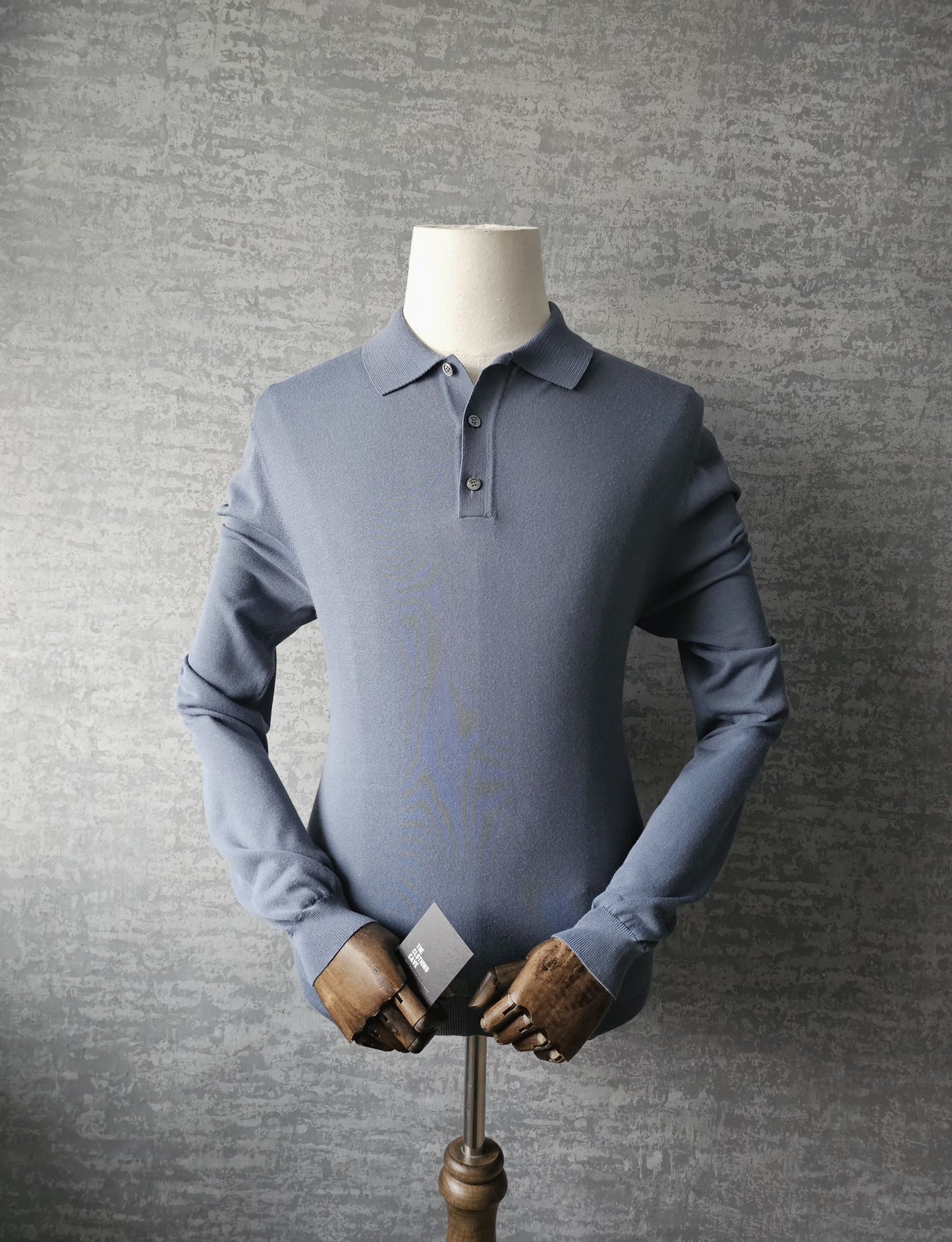 GUCCI Striped Fine Knit Polo
