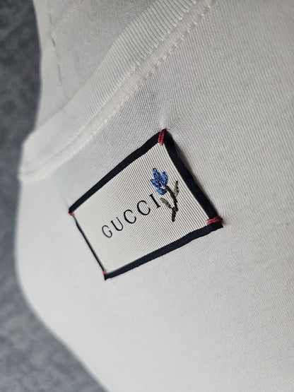 GUCCI "The Face" Oversized Crew Neck T-Shirt