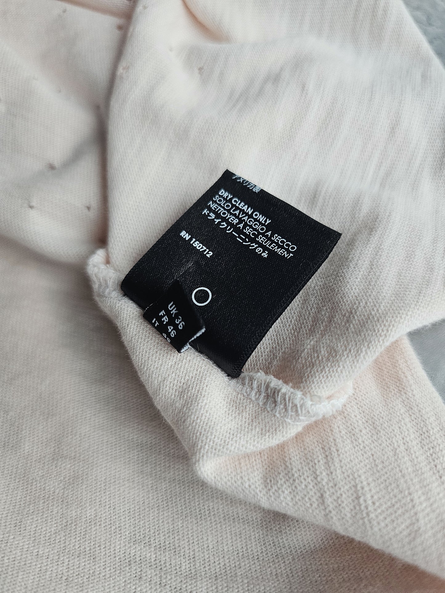 AMIRI Distressed Pink Shotgun T-Shirt