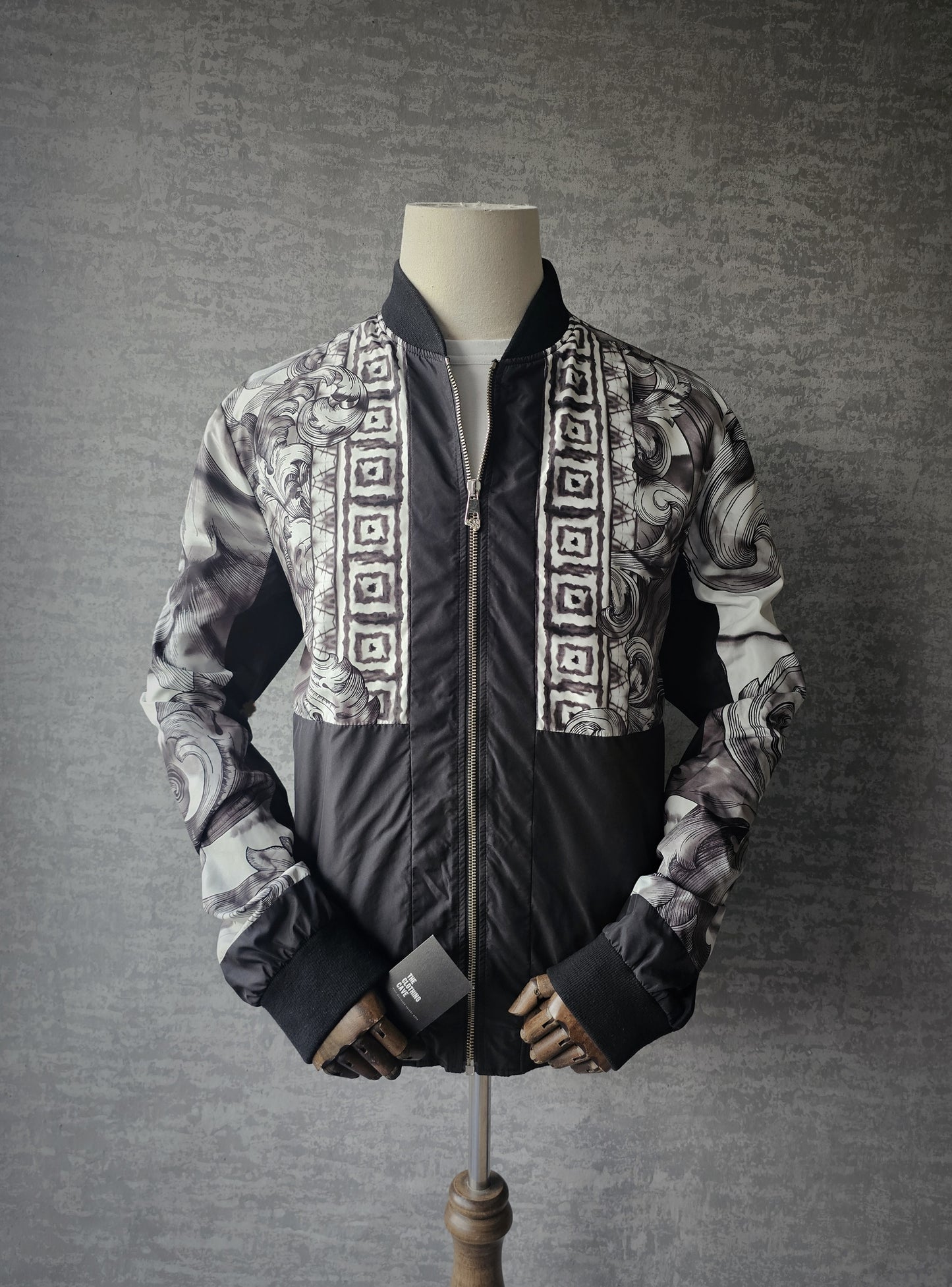 VERSACE Collection Baroque Print Bomber