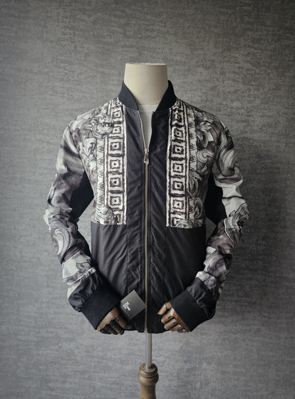 VERSACE Collection Baroque Print Bomber