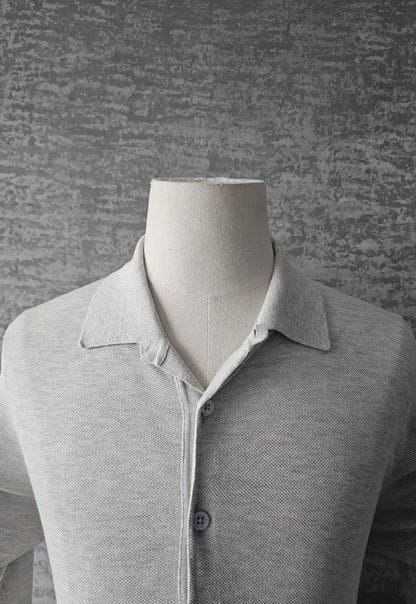 TOM FORD Slim-Fit Silk Cotton Long Sleeve Polo
