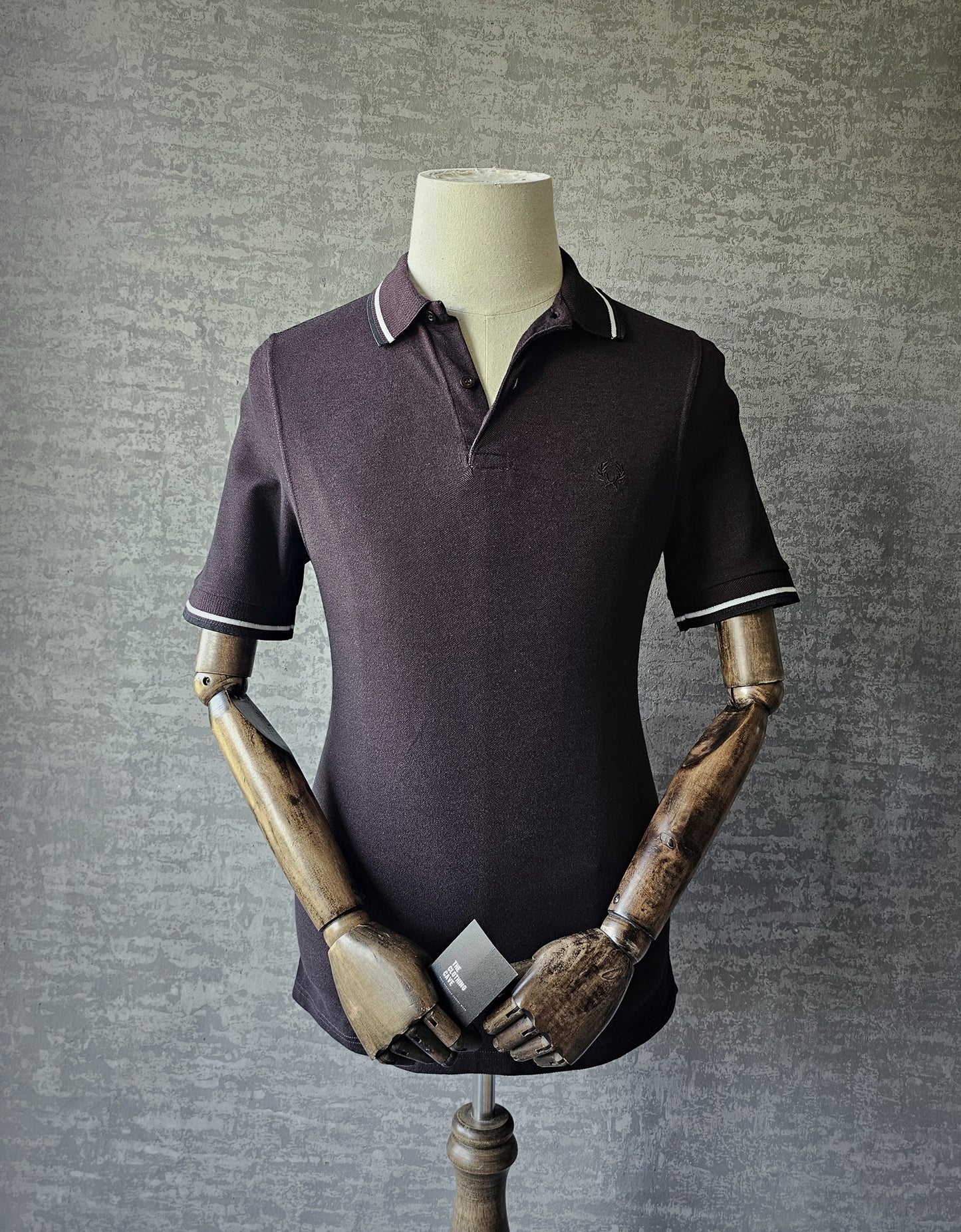 FRED PERRY M12 Polo Shirt in Burgundy