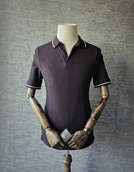 FRED PERRY M12 Polo Shirt in Burgundy