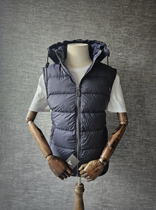 BURBERRY Detachable Hood & Sleeve Puffer Jacket/Gilet