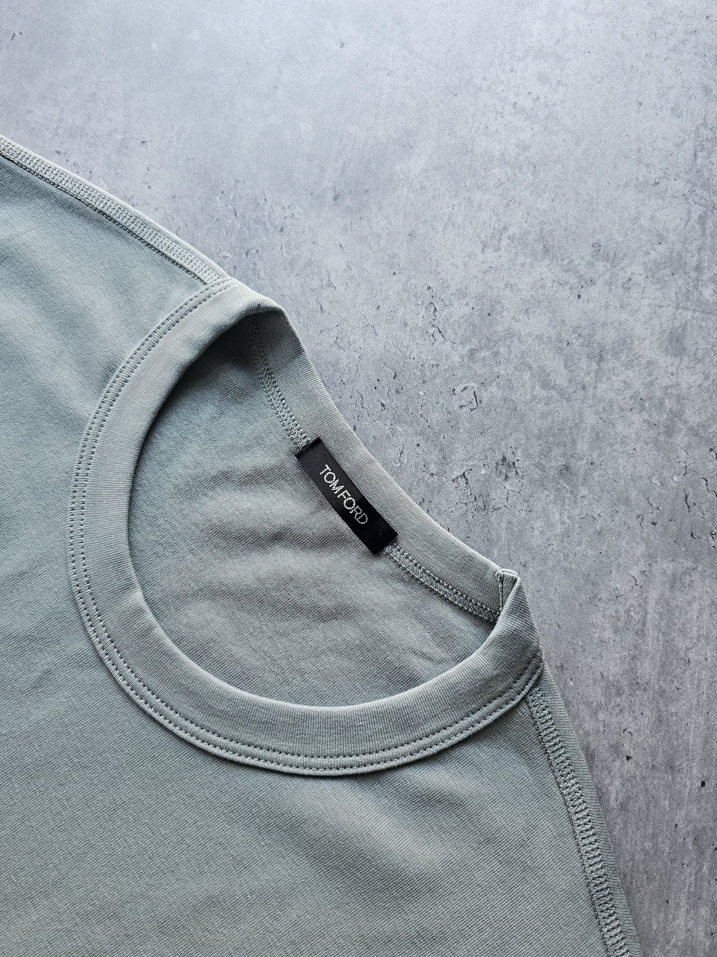 TOM FORD Cotton Crew Neck Slim Fit T-Shirt