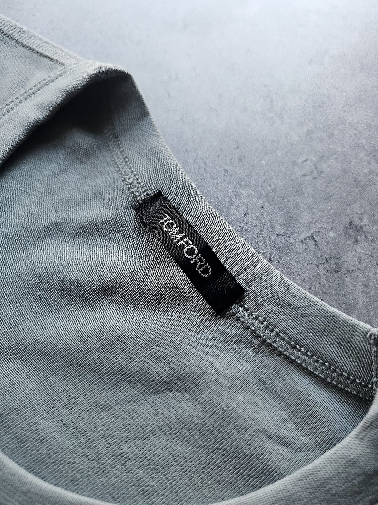 TOM FORD Cotton Crew Neck Slim Fit T-Shirt