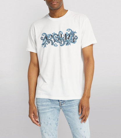 AMIRI Paisley Logo T-Shirt