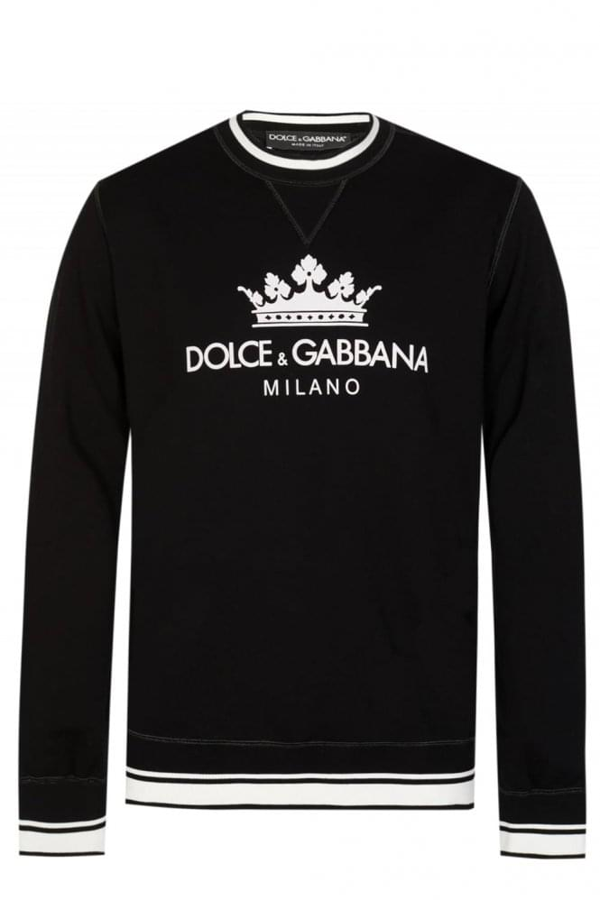 DOLCE & GABBANA Crown "Millennials" Sweatshirt