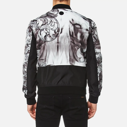 VERSACE Collection Baroque Print Bomber