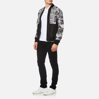 VERSACE Collection Baroque Print Bomber