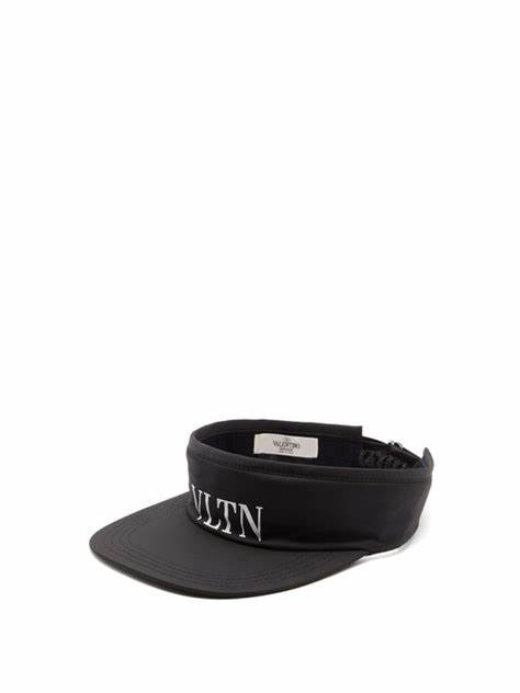 VALENTINO VLTN Black Visor/Cap