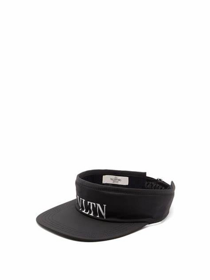 VALENTINO VLTN Black Visor/Cap